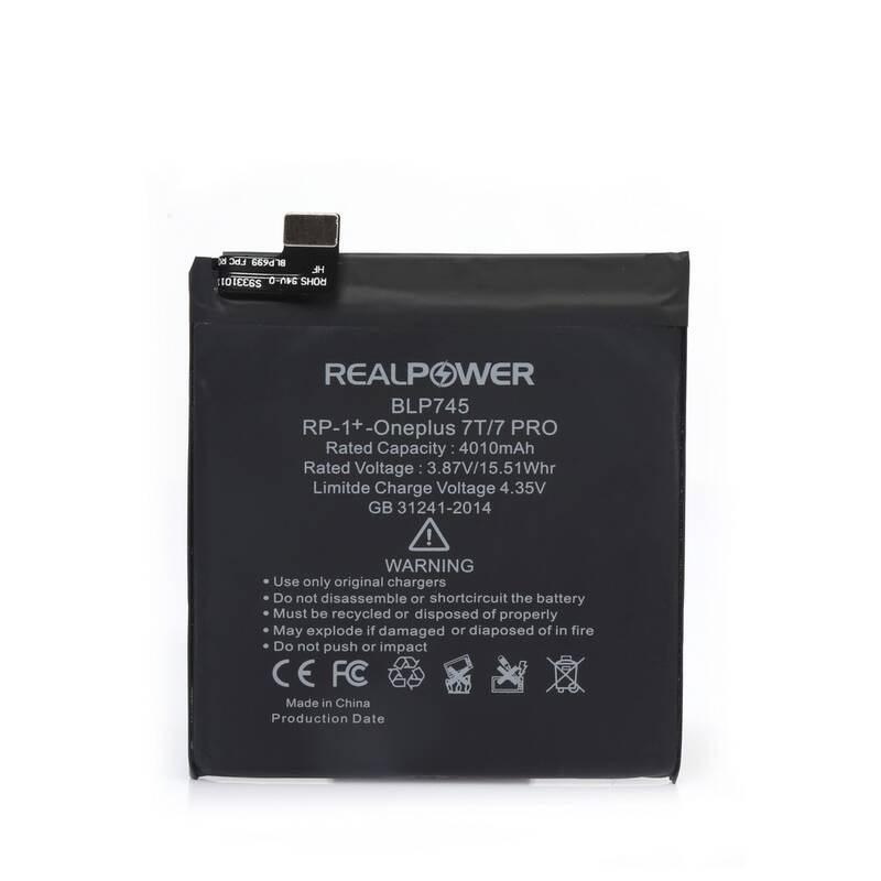 RealPower OnePlus Uyumlu 7t 7pro Batarya 4010mAh