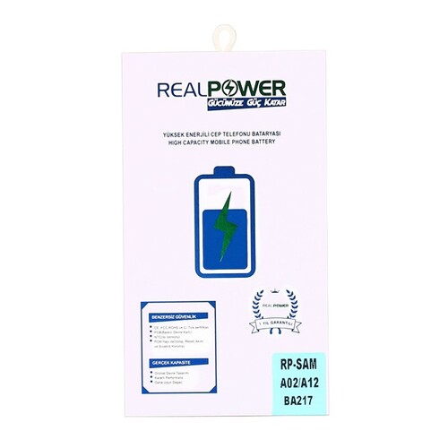 RealPower Samsung Uyumlu Galaxy A12 A125 Batarya 5000mah - Thumbnail