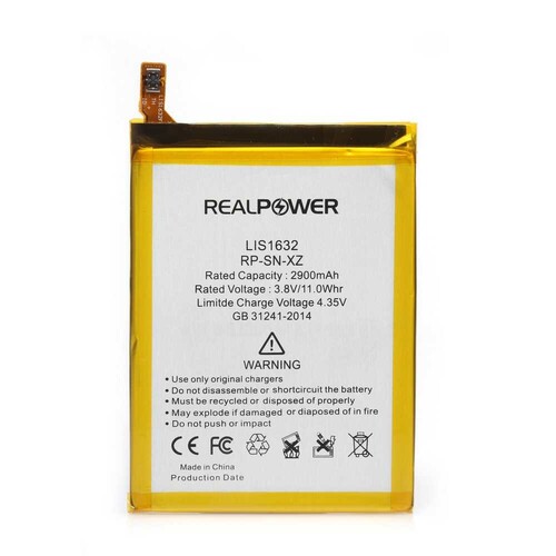 RealPower Sony Uyumlu Xperia Xz Batarya 2900mah - Thumbnail