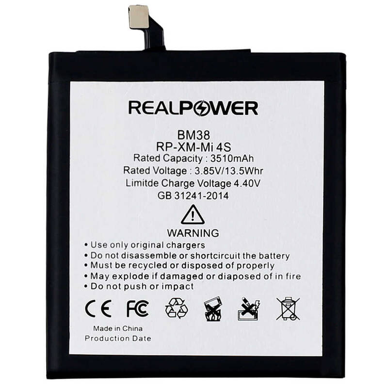 RealPower Xiaomi Uyumlu 4s Batarya 3510mah