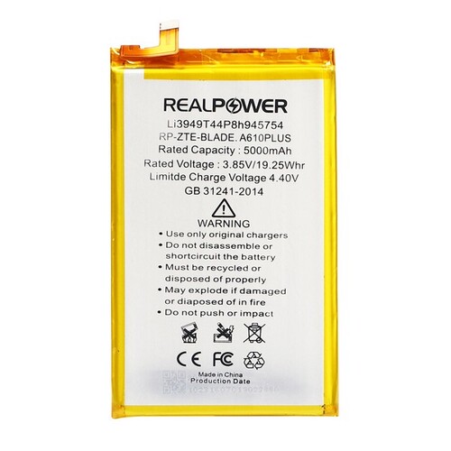 RealPower Zte Uyumlu Blade A610 Plus Batarya - Thumbnail
