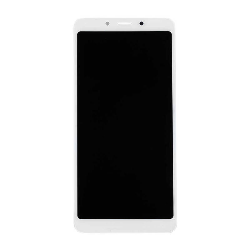 Redmi Uyumlu 6 Lcd Ekran Beyaz Çıtasız