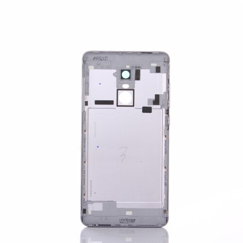 Redmi Uyumlu Note 4x Kasa Kapak Gümüş Çıtalı - Thumbnail