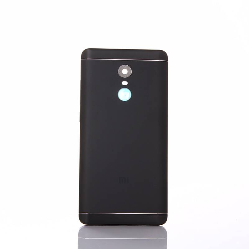 Redmi Uyumlu Note 4x Kasa Kapak Siyah Çıtalı