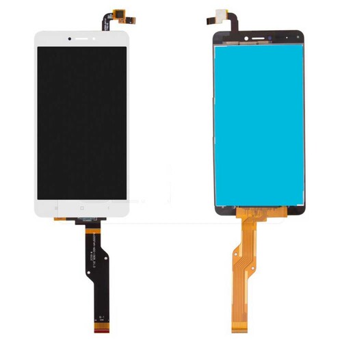 Redmi Uyumlu Note 4x Lcd Ekran Beyaz Çıtasız - Thumbnail