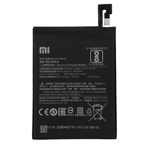 Redmi Uyumlu Note 5 Pro Bn45 Batarya - Thumbnail