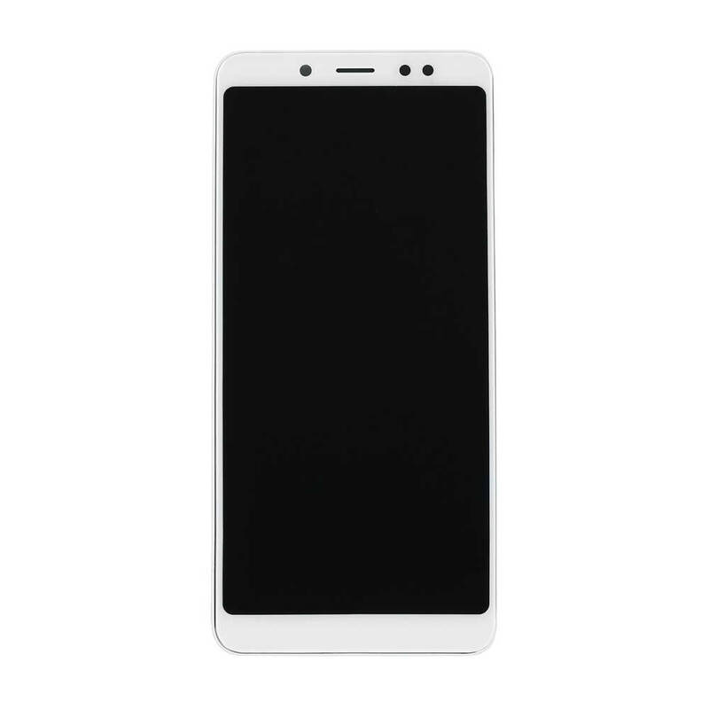 Redmi Uyumlu Note 5 Pro Lcd Ekran Beyaz Çıtalı