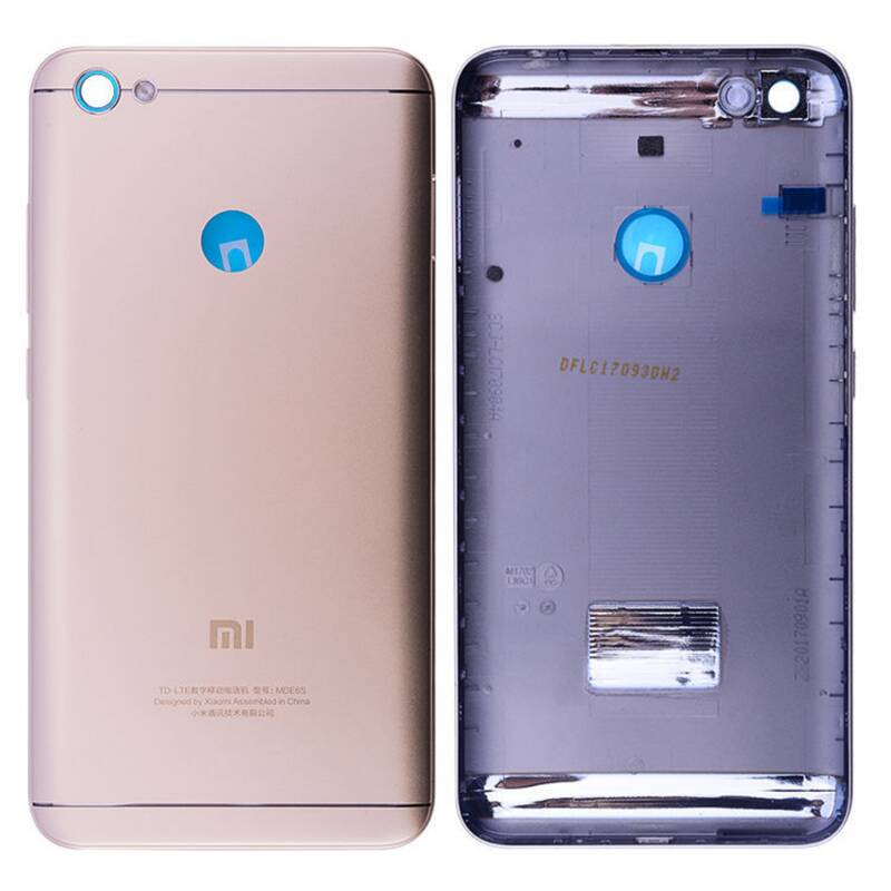 Redmi Uyumlu Note 5a Kasa Kapak Gold Çıtasız
