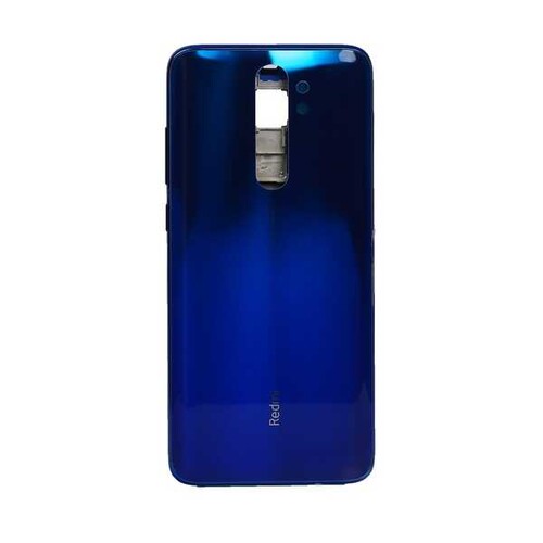Redmi Uyumlu Note 8 Pro Kasa Kapak Mavi Çıtalı Çift Sim - Thumbnail