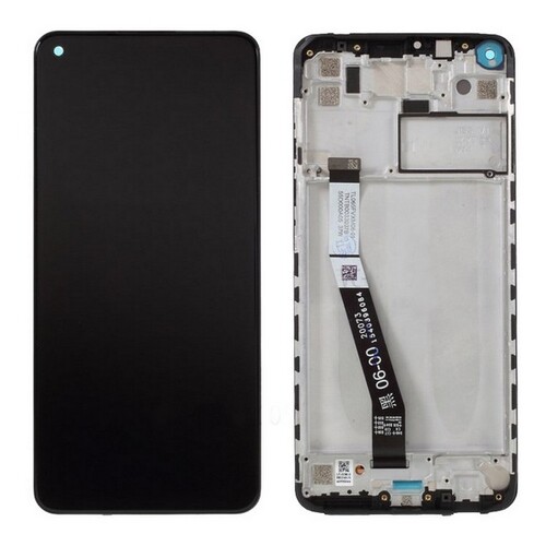 Redmi Uyumlu Note 9 Lcd Ekran Siyah Çıtalı - Thumbnail