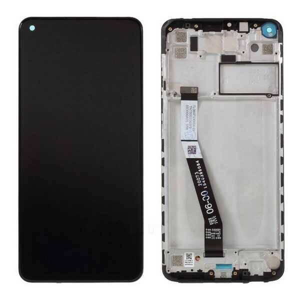 Redmi Uyumlu Note 9 Lcd Ekran Siyah Çıtalı