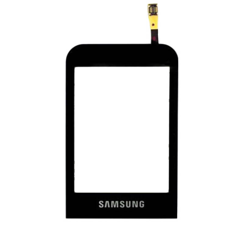 Samsung C3300 C3303 Dokunmatik Touch Siyah Çıtasız