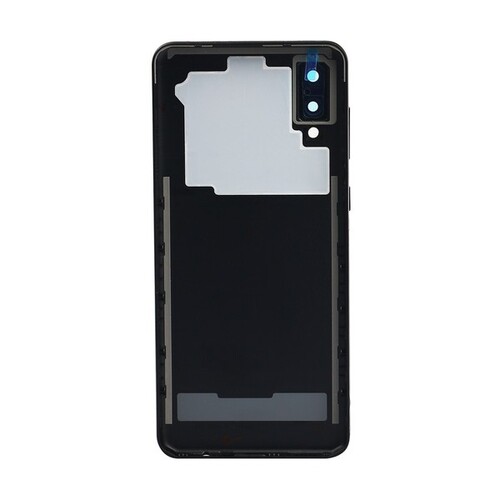 Samsung Galaxy A02 A022 Kasa Kapak Siyah Çıtasız - Thumbnail