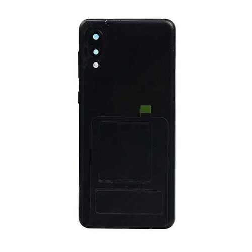 Samsung Galaxy A02 A022 Kasa Kapak Siyah Çıtasız - Thumbnail