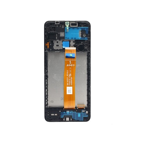 Samsung Galaxy A03 Core A032 Lcd Ekran Dokunmatik Siyah Hk Servis Çıtalı - Thumbnail
