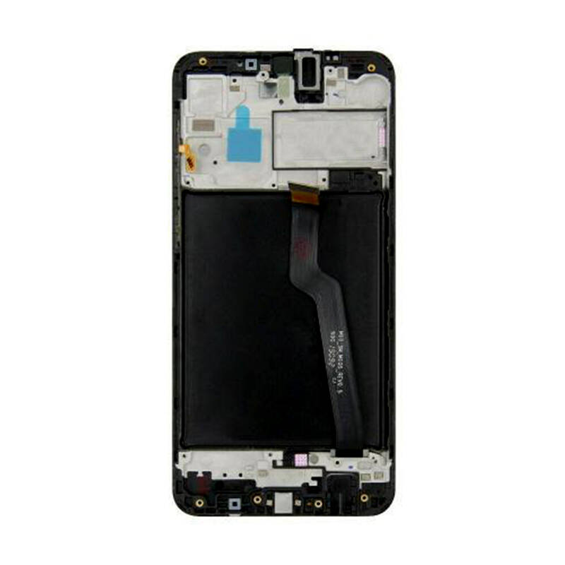Samsung Galaxy A10s A107 Lcd Ekran Dokunmatik Siyah Servis Çıtalı GH81-17482A