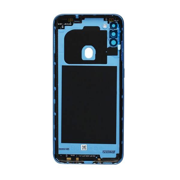 Samsung Galaxy A11 A115 Kasa Kapak Mavi Çıtasız