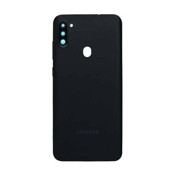 Samsung Galaxy A11 A115 Kasa Kapak Siyah Çıtasız