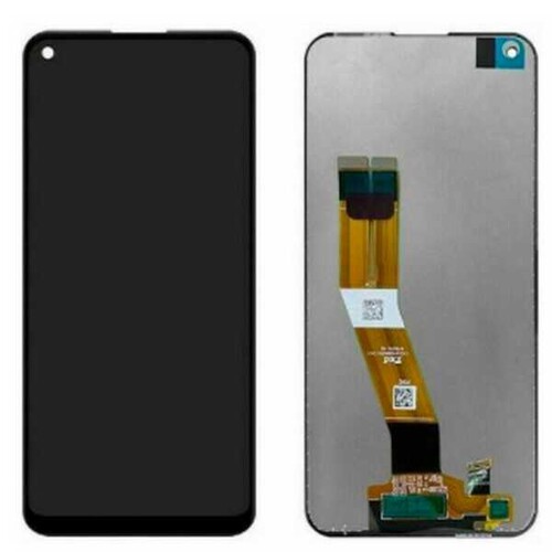 Samsung Galaxy A11 A115 Lcd Ekran Dokunmatik Siyah Hk Servis Çıtasız - Thumbnail