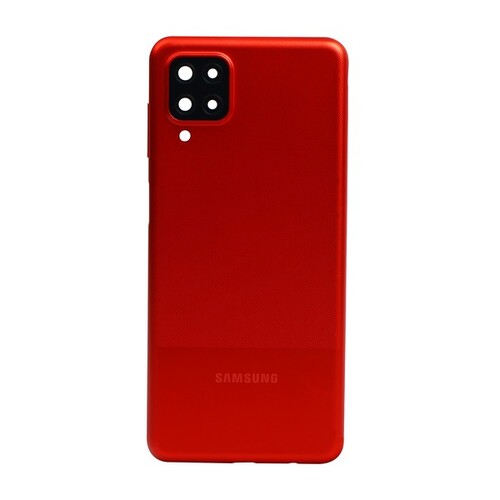 Samsung Galaxy A12 A125 Kasa Kapak Kırmızı Çıtasız - Thumbnail
