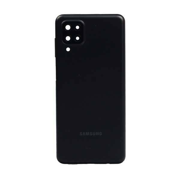 Samsung Galaxy A12 A125 Kasa Kapak Siyah Çıtasız