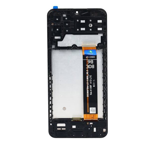 Samsung Galaxy A13 4g A135 Lcd Ekran Dokunmatik Siyah Hk Servis Çıtalı