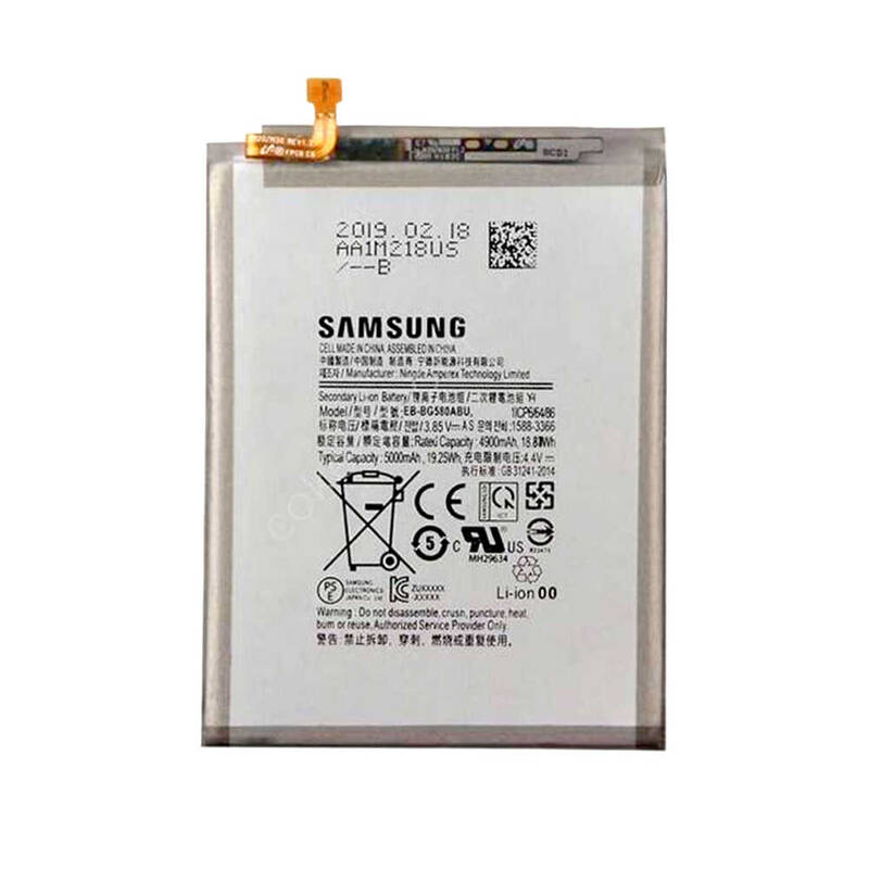 Samsung Galaxy A20 A205 Batarya Pil Eb-bg580abu