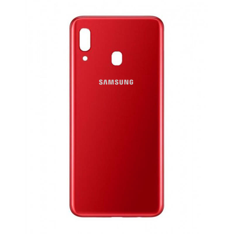 Samsung Galaxy A20 A205 Kasa Kapak Kırmızı