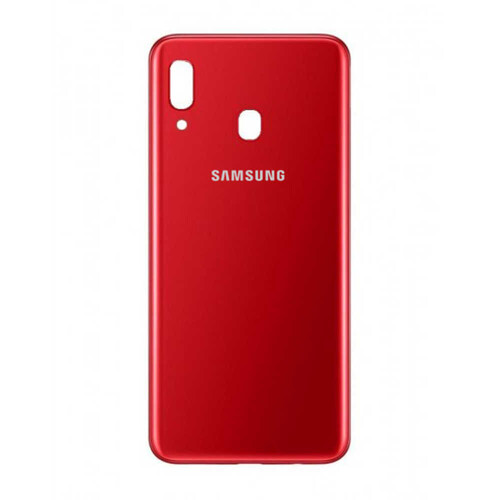 Samsung Galaxy A20 A205 Kasa Kapak Kırmızı - Thumbnail