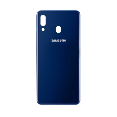 Samsung Galaxy A20 A205 Kasa Kapak Mavi - Thumbnail