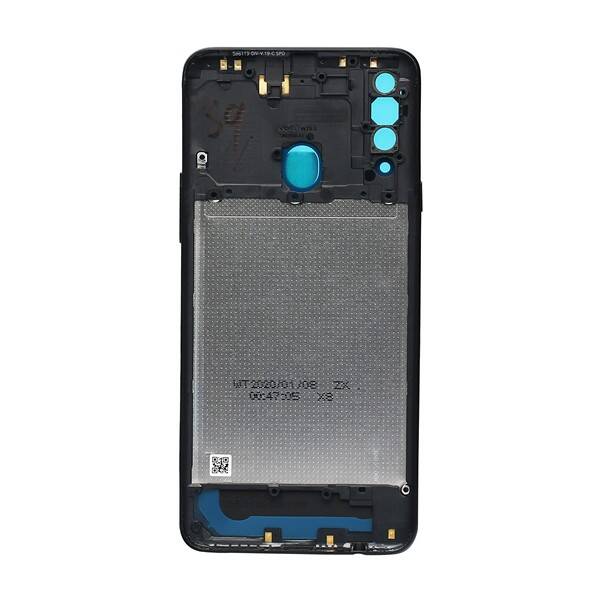 Samsung Galaxy A20s A207 Kasa Kapak Siyah Çıtasız