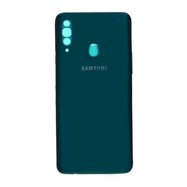 Samsung Galaxy A20s A207 Kasa Kapak Yeşil Çıtasız