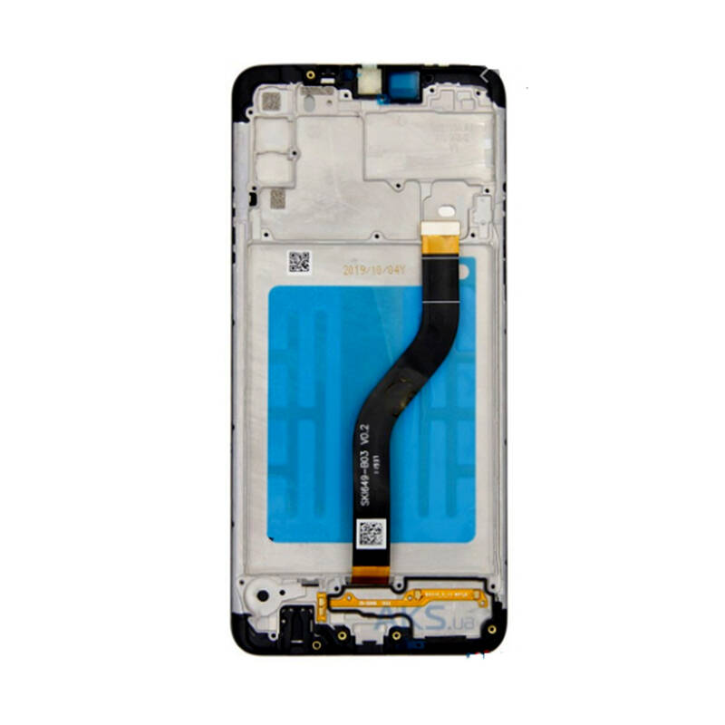 Samsung Galaxy A20s A207 Lcd Ekran Dokunmatik Siyah Servis Çıtalı Gh81-17774a