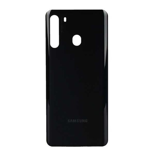 Samsung Galaxy A21 A215 Arka Kapak Siyah - Thumbnail