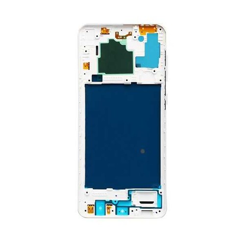 Samsung Galaxy A21s A217 Kasa Kapak Beyaz Çıtasız - Thumbnail