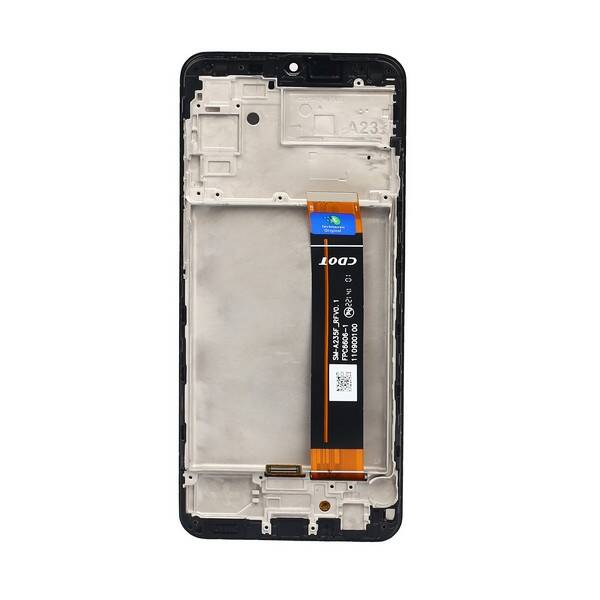 Samsung Galaxy A23 A235 Lcd Ekran Dokunmatik Siyah Hk Servis Çıtalı