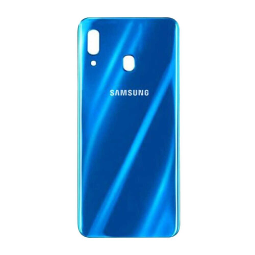 Samsung Galaxy A30 A305 Arka Kapak Mavi - Thumbnail