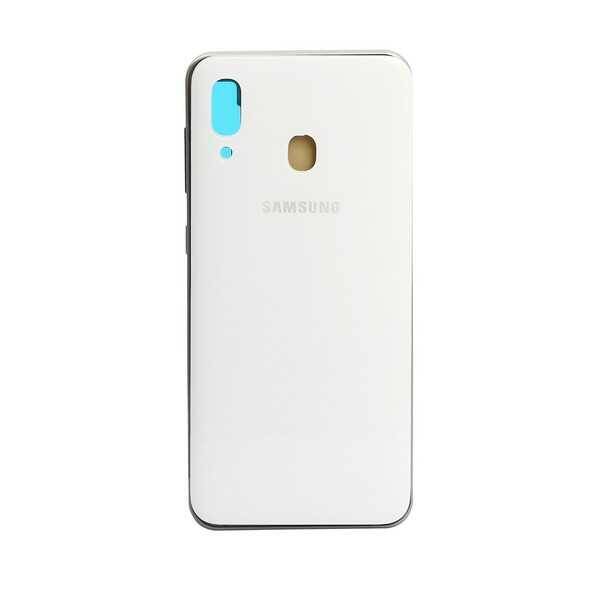 Samsung Galaxy A30 A305 Kasa Kapak Beyaz Çıtasız