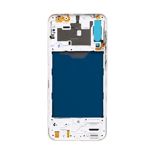 Samsung Galaxy A30 A305 Kasa Kapak Gri Çıtasız - Thumbnail