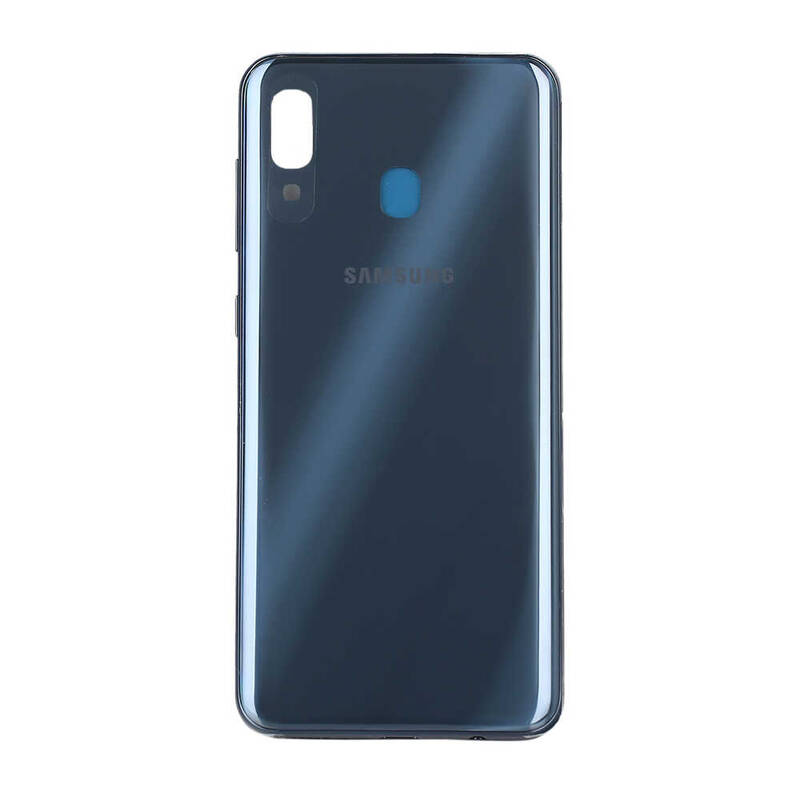 Samsung Galaxy A30 A305 Kasa Kapak Siyah Çıtasız