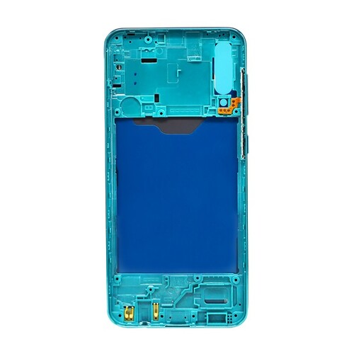 Samsung Galaxy A30s A307 Kasa Kapak Yeşil Çıtasız - Thumbnail