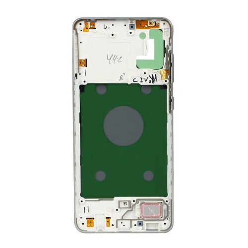Samsung Galaxy A31 A315 Kasa Kapak Beyaz Çıtasız - Thumbnail