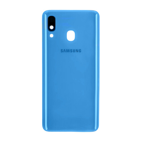 Samsung Galaxy A40 A405 Arka Kapak Mavi - Thumbnail