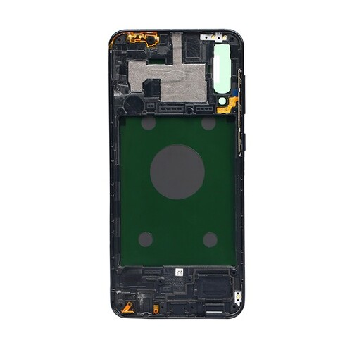 Samsung Galaxy A50 A505 Kasa Kapak Siyah Çıtasız - Thumbnail