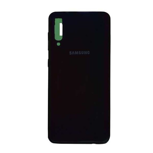 Samsung Galaxy A50 A505 Kasa Kapak Siyah Çıtasız - Thumbnail