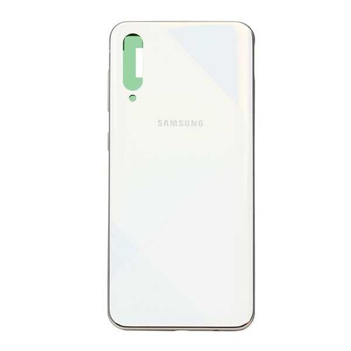 Samsung Galaxy A50s A507 Kasa Kapak Beyaz Çıtasız - Thumbnail