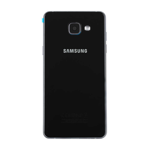 Samsung Galaxy A510 Kasa Kapak Siyah Duos Çıtasız - Thumbnail