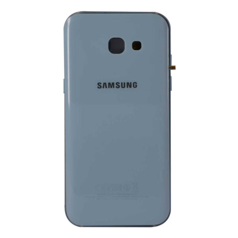 Samsung Galaxy A520 Kasa Kapak Mavi Çıtasız