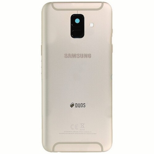 Samsung Galaxy A6 A600 Kasa Kapak Gold - Thumbnail