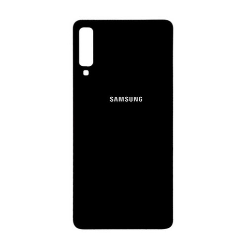 Samsung Galaxy A7 2018 A750 Arka Kapak Siyah - Thumbnail